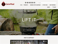 Tablet Screenshot of campmaid.com